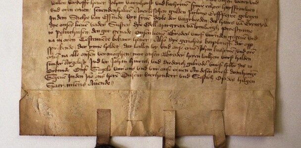 oorkonde uit het jaar 1460 met benoeming van executeur testamentair